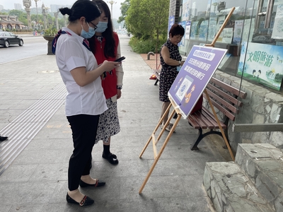 文明旅游我先行 志愿服務(wù)進景區(qū)